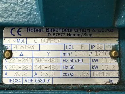 USED ROBERT BIRKENBEUL C160M-04