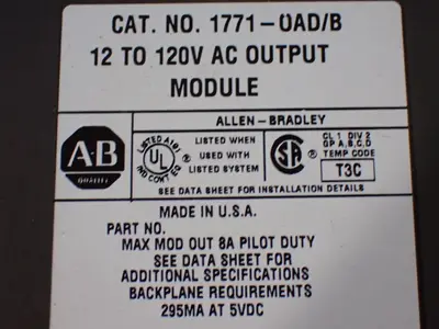 Allen-bradley PLC Modules