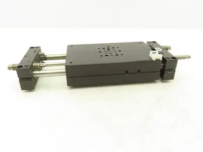 De-Sta-Co DLB-12M-L-C-50 Pneumatic Linear Base Slide/Guide Cylinder 50mm Slide