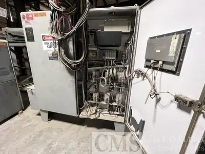 USED 2000 MEREEN JOHNSON 424-DC-2+4 GANG RIP SAW