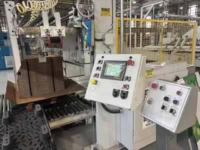 66" x 113" Hycorr 4 color High Graphics Rotary Die Cutter