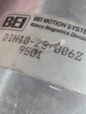 Used BEI MOTION SYSTEM Kimco HA-FF43 Servo Motors | Amiron Machinery #736279