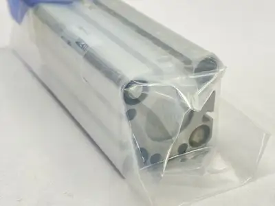 USED SMC PNEUMATIC COMPACT GUIDE ROD CYLINDER 20MM BORE 50MM STROKE