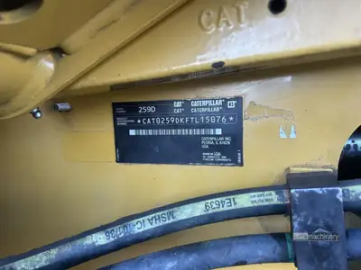 Used 2018 CATERPILLAR 259D Skid Loaders California US | Lillo Machinery #1388206