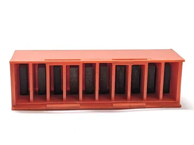 USED CARBOLOY CARBIDE INSERTS GR 883 .521” X .260” X .129”