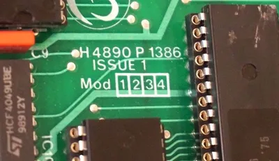 USED HARLAND SIMON H4890P1386 PROCESSOR BOARD