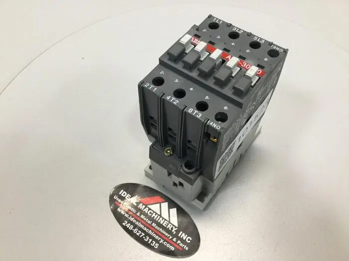 Used ABB A30-30-10 PLC Contactors | Ideal Machinery #625828