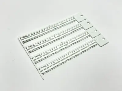 New | in-Stock Murrplastik Snap-In Label Strip KMR 5/7,5-5 WIN-Type 34 LOT OF 1584 Blank Label Michigan US | Maverick Industrial Sales #1392548
