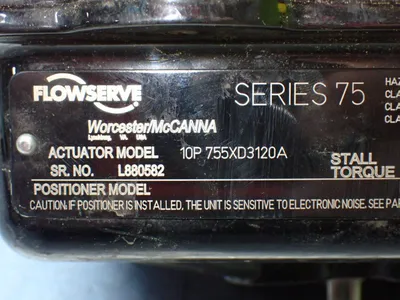 USED FLOWSERVE 10P755XD3120A