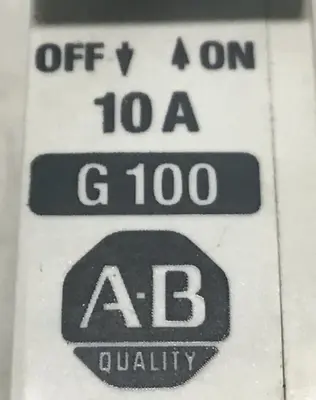 USED ALLEN BRADLEY 1492 CB1 G100 SER A