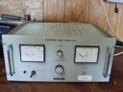 QTY. 1. BALZERS CONTROL UNIT EVM 052A, TYPE: EVM 0...