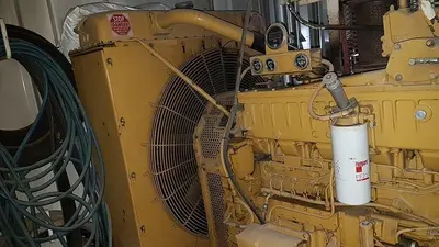 USED EMSCO F-650 TRIPLEX MUD PUMP