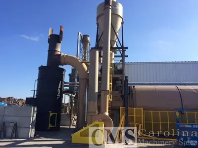 Used MEC 10X32 TRIPLE PASS DRYER WITH WEBB BURNER Drum Dryers North Carolina US | CAROLINA MACHINERY SALES #1362762