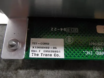 Trane X13650460-05 TCI-COM3 Chiller Module Rev. F Used