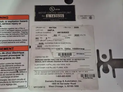 USED SIEMENS TIASTAR