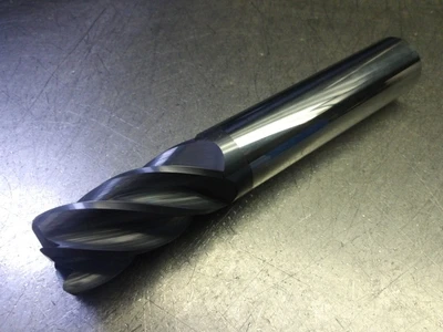Benchmark 1" 5 Flute Carbide VariHelix Endmill .12" R 537L10052120C15 (LOC3648B)