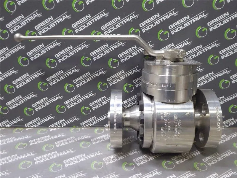 1/2" Perrin PS81H BA265 Series 80-M Two Way Ball Valve Class 900 Used