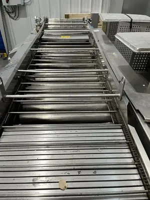 Belshaw 6-wide Donut Fryer w/ Exhaust Hood