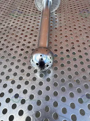 Stainless Steel Spray Ball w/ 1.5" to 2.5" Sanitary Fitting
