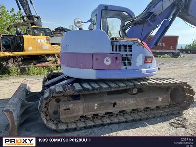 Used 1999 KOMATSU PC128UU-1 Crawler Excavators Pennsylvania US | Proxy Equipment #1388787