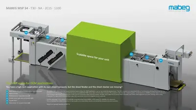 New | in-Stock MABEG MSP 54 Miscellaneous Printing & Paper Equipment Illinois US | Capital Equipment Solutions #1572123