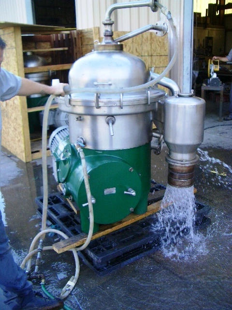 Westfalia SA 40-02-576 separator, 316SS.