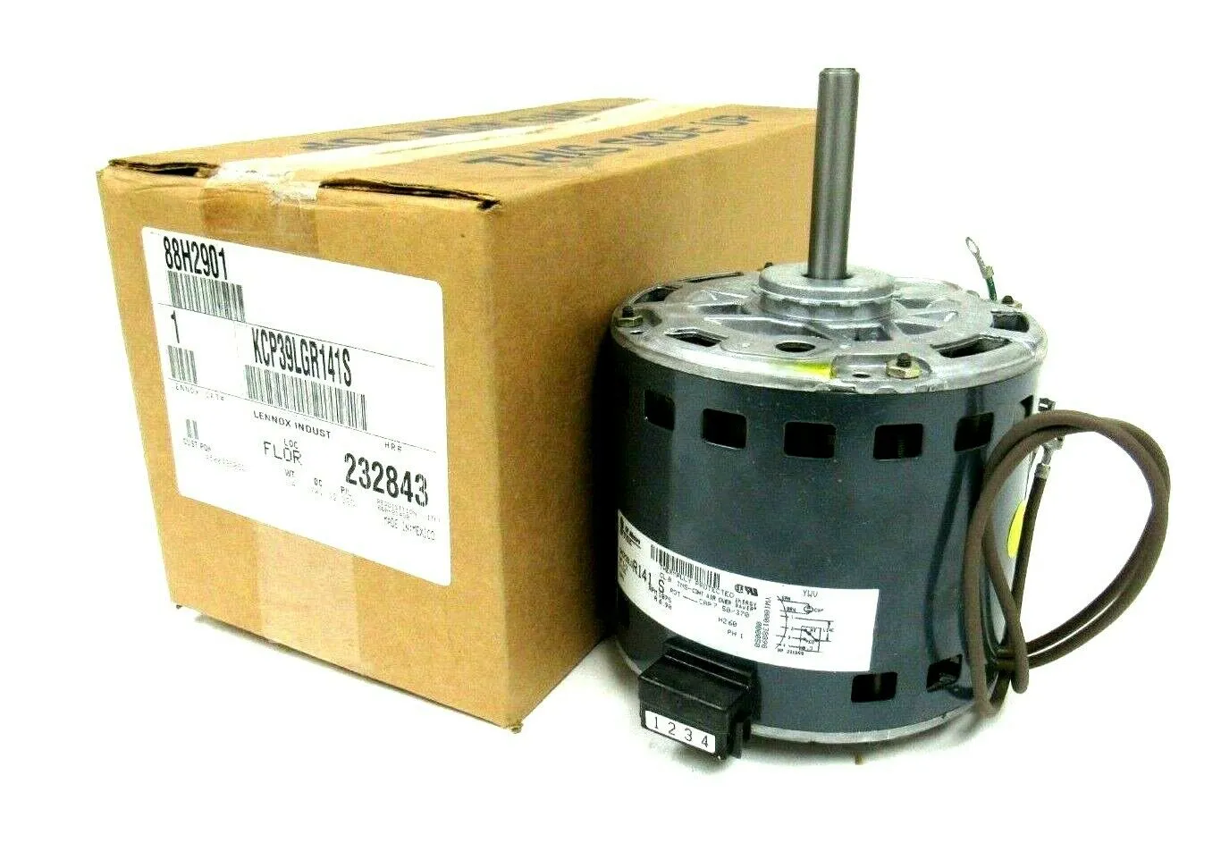 NEW GENERAL ELECTRIC KCP39LGR141S MOTOR 1075 RPM 1/3HP 115V 5KCP39LGR141S