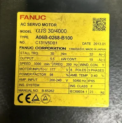 USED FANUC A06B-0268-B100