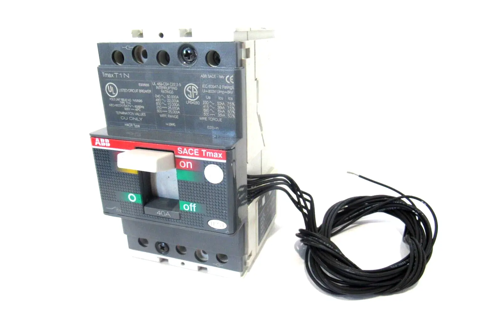 NEW ABB TMAX T1N CIRCUIT BREAKER