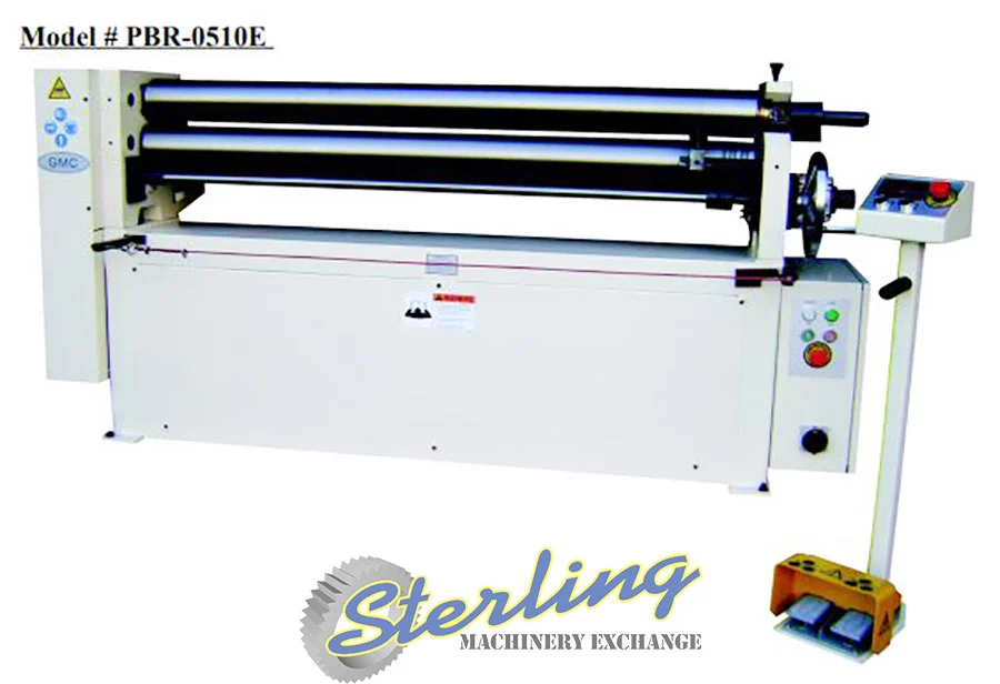 New | in-Stock GMC PBR-04316E Plate Bending Rolls including Pinch California US | Sterling Machinery Exchange #1465791