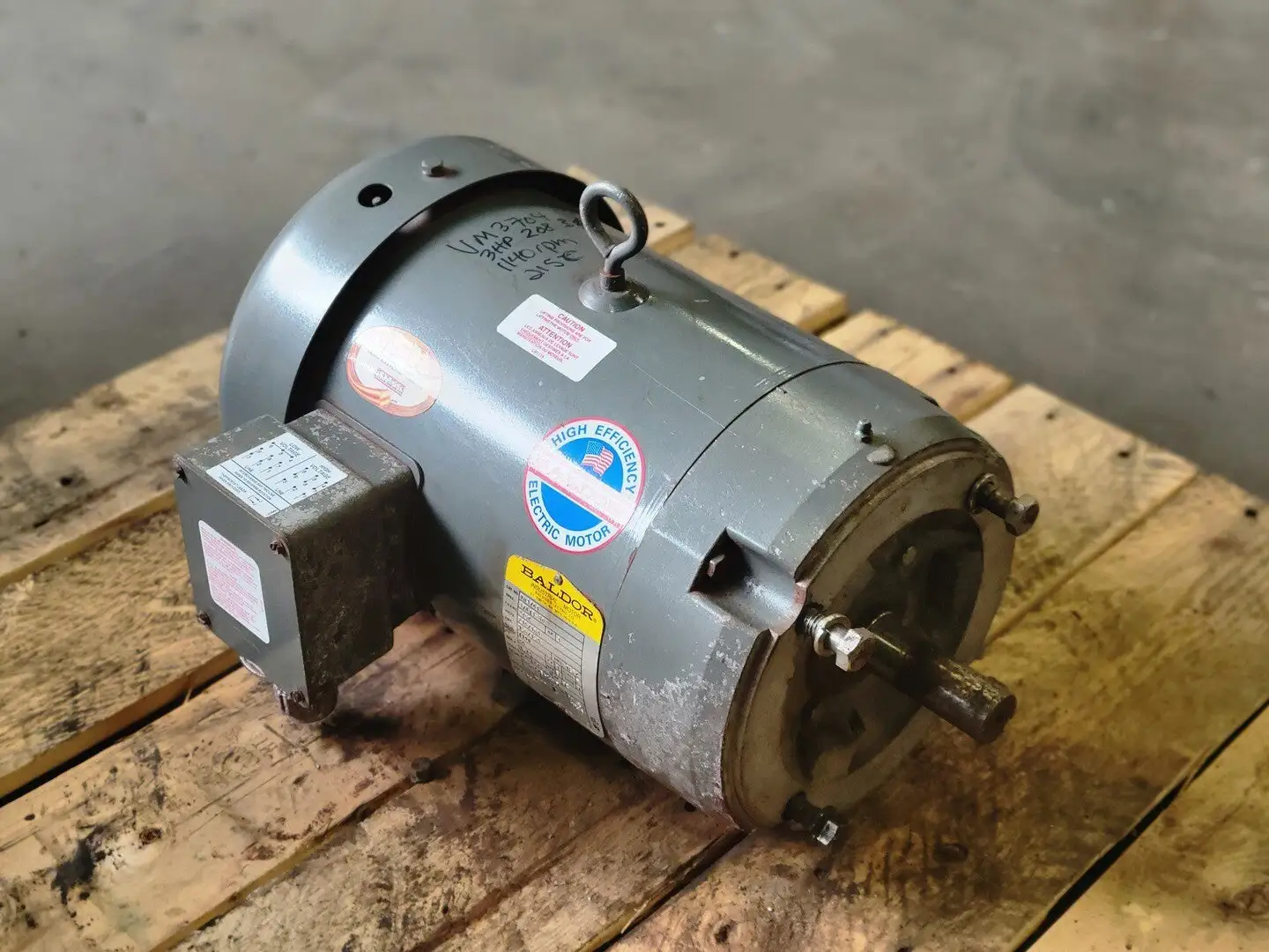 USED BALDOR VM3704