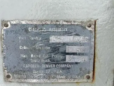 USED GARDNER DENVER MLE-2