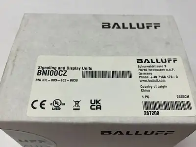NEW BALLUFF SMARTLIGHT COMPACT LED SIGNAL LIGHT 6-SEG