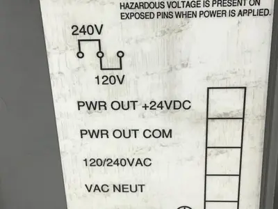 USED ALLEN BRADLEY 1746-P2 SER C / 1746-A10 SER B