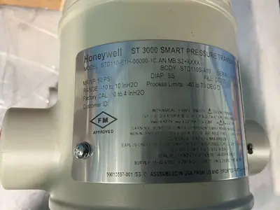 Used HONEYWELL STD110E1H000001C.AN.MB S2+XXXX Pressure Transmitters Ohio US | HGR 24 #1414095