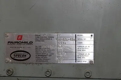USED GREENBAY ENGINEERING SINGLE FOLD