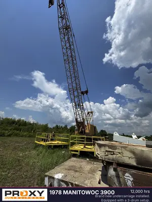 Used 1978 MANITOWOC 3900 Bridge & Overhead Cranes Louisiana US | Proxy Equipment #1377763
