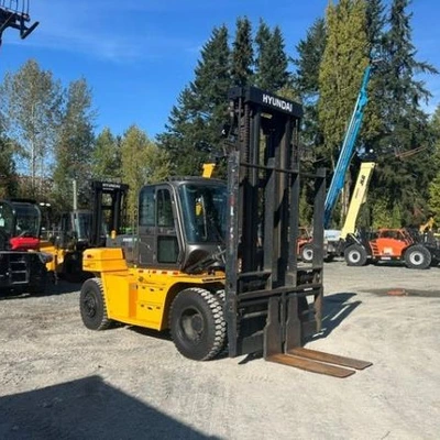 Used 2019 HYUNDAI 110D-9 Internal Combustion Forklifts: Pneumatic Tire British Columbia CA | Leavitt Machinery #1494074