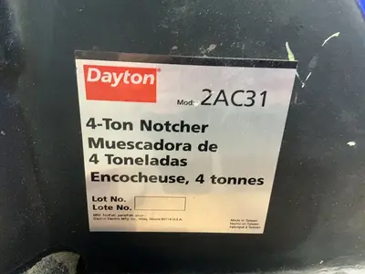 Used DAYTON 2AC31 Notching Machines Ohio US | HGR 24 #1284686