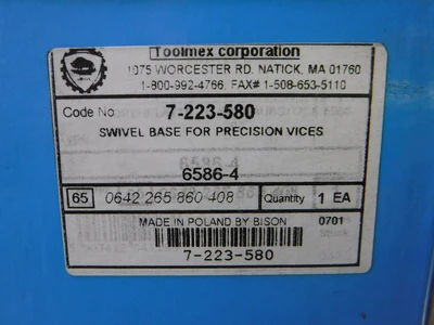 Bison Swivel Base For Vise (6620-200) 6586-4 7-223-580 (LOC1165A)