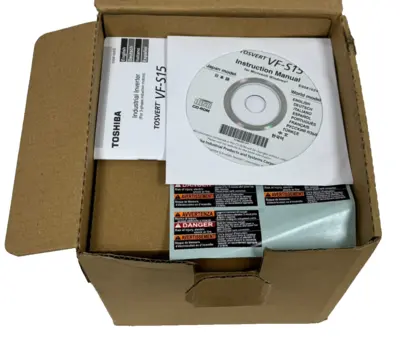 NEW TOSHIBA VFS15-2015PM-W1 TRANSISTOR INVERTER 3PH 200/240V 50/60HZ