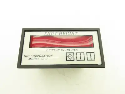 IDC Corporation IDC SH21 Shut Height Display Module In Inches Parts Only