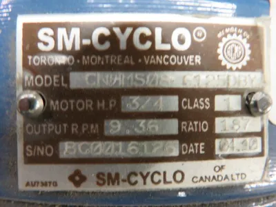 USED Sumitomo Cyclo CNHMS08-6125DBY
