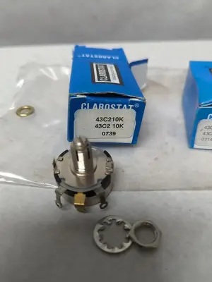 New | in-Stock CLAROSTAT 43C210K Miscellaneous Equipment (Electrical & Power) | Surplus Asset Holdings #1199867