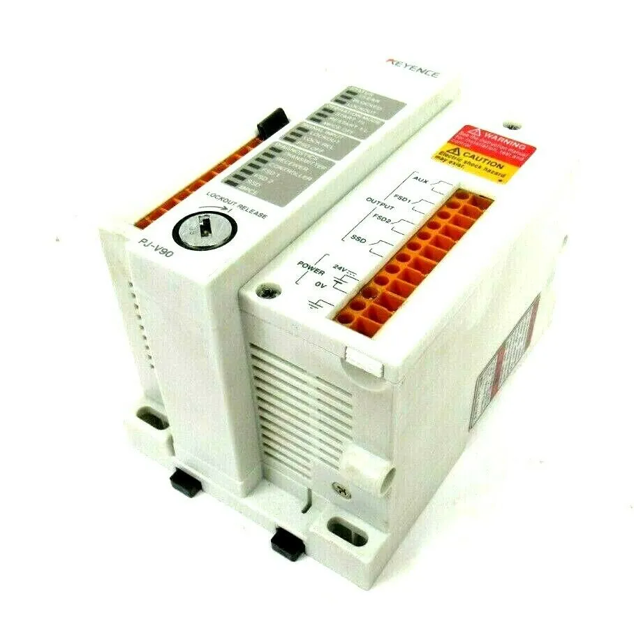 USED KEYENCE PJ-V90 LIGHT CURTAIN SENSOR CONTROLLER PJV90