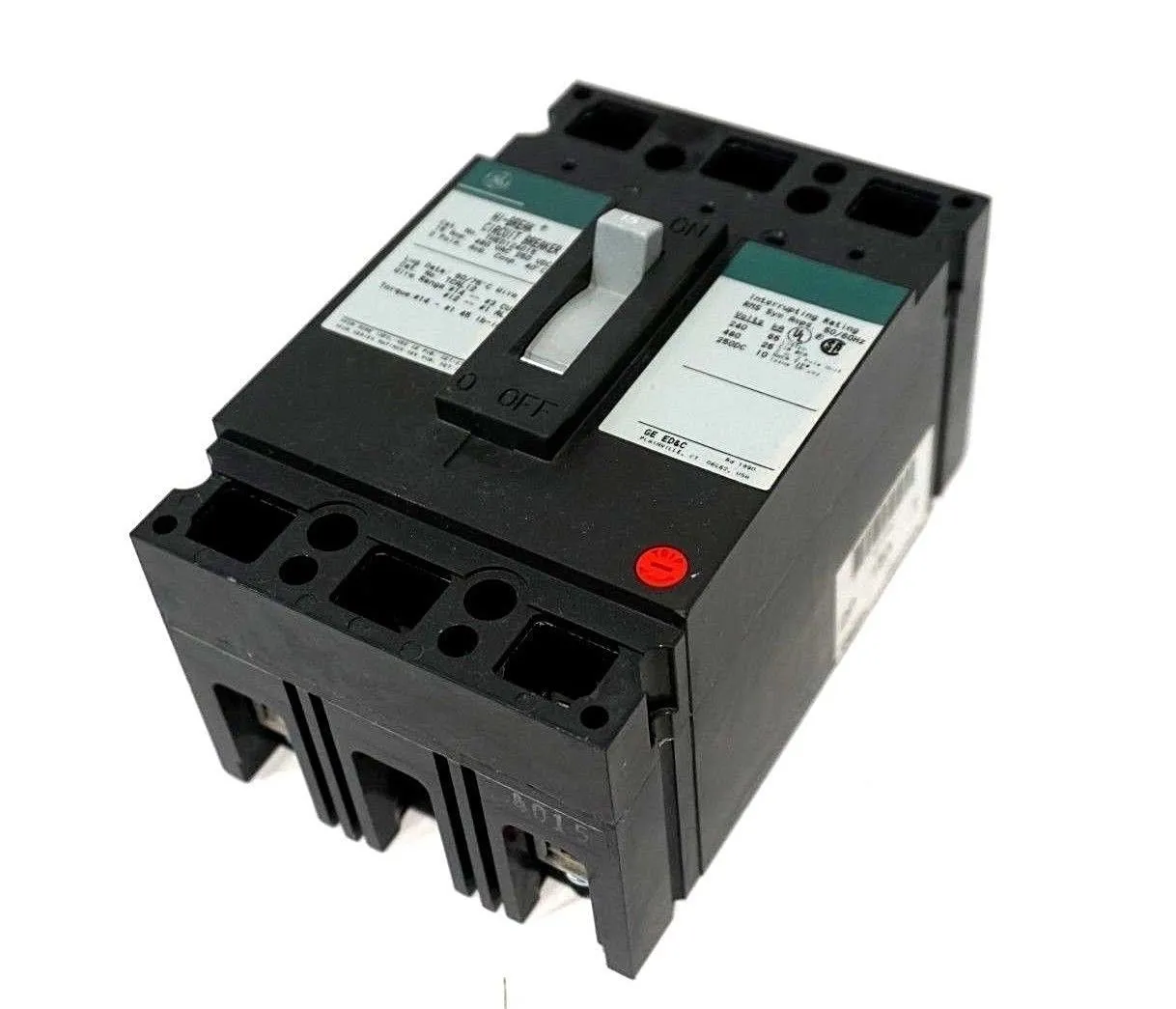 NEW GENERAL ELECTRIC THED124015 CIRCUIT BREAKER