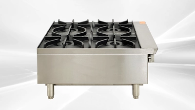 171-0446 24" 4-Burner Gas Hot Plate