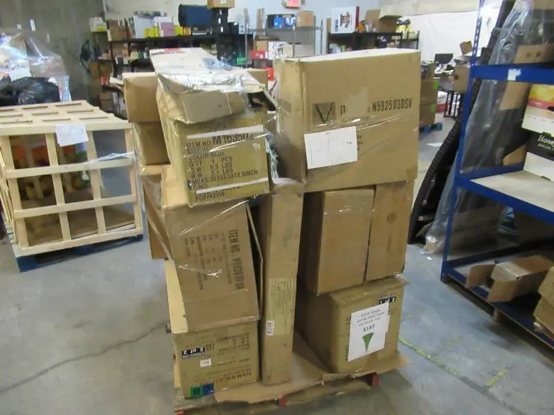 Pallet of Store Overstock and Ecommerce Product and Returns - Vickerman Christmas