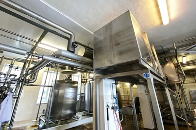 Kalt/GEA Westfalia 24 TPD complete cheese plant.