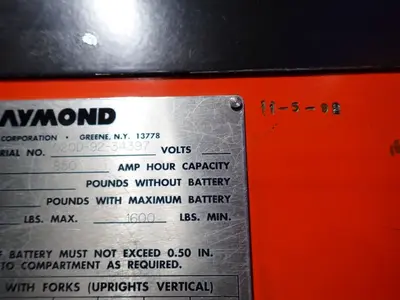 Used RAYMOND 20IR30TT Material Handling (misc) Ohio US | HGR 24 #1305142